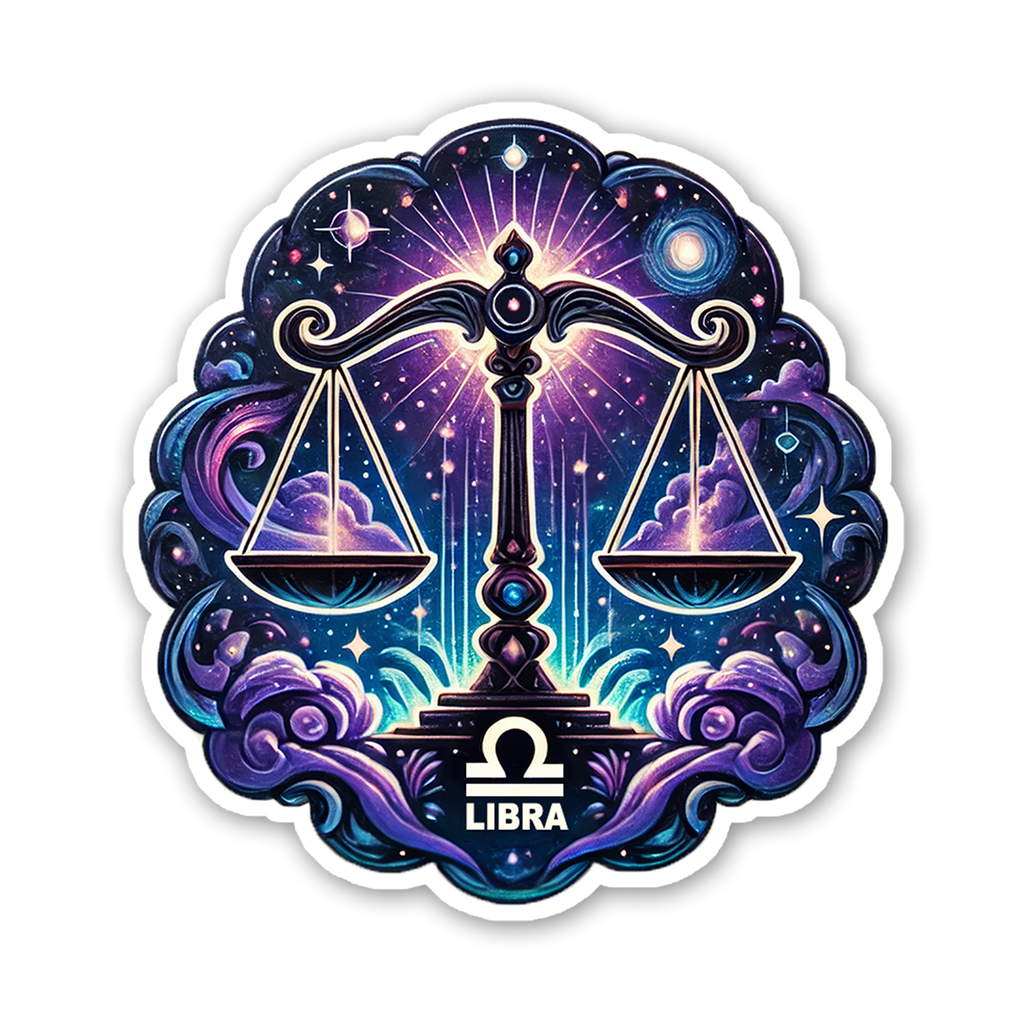 Sticker Atlas - Wholesale Sticker - Libra Zodiac Sticker0