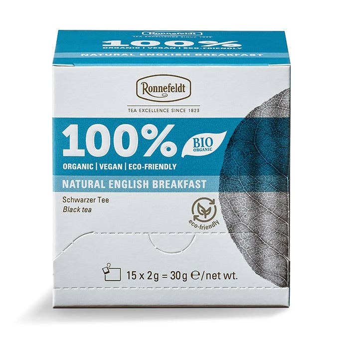 Ronnefeldt 100% Ligne – Petit Déjeuner Anglais Naturel – 8 × 15 pour la vente par Ronnefeldt USA