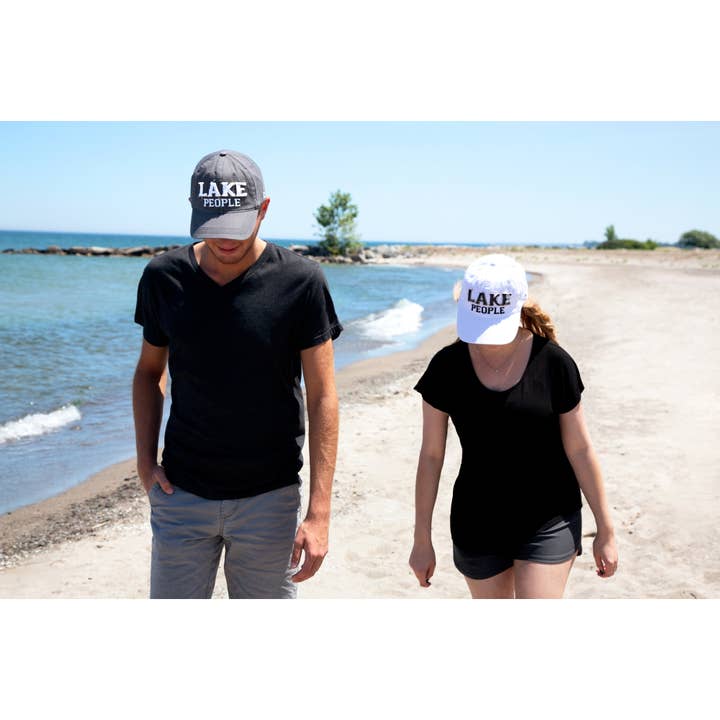 Pavilion - Wholesale Baseball Cap - Unisex - Lake People - Dark Gray Adjustable Hat