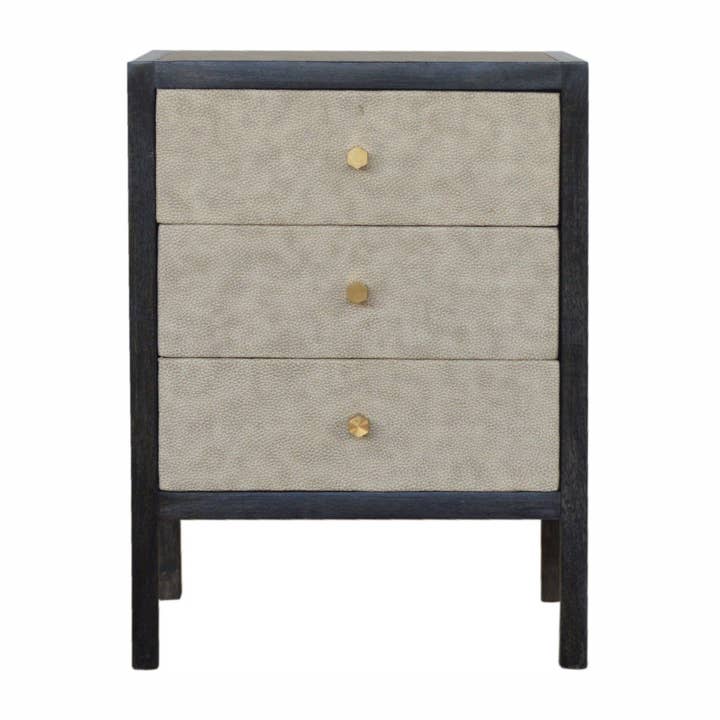 Faux Leather Nightstand for wholesale by Artisan Furniture