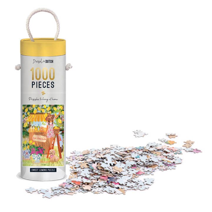 Diesel & Dutch - Wholesale Puzzle – Adult - Sweet Lemons 1000pc Wall Jigsaw Puzzle2