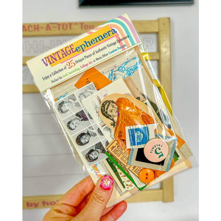 Moonbeam Mercantile - Wholesale Scrapbook - Vintage Ephemera Pack: 25 Authentic Pieces for Junk Journals3