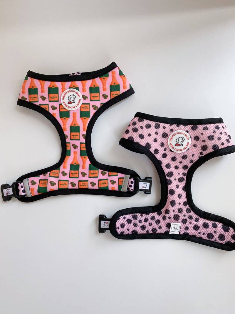 The Pet Scout Shop - Wholesale Pet Harness - Dog - Champagne Reversible Harness0