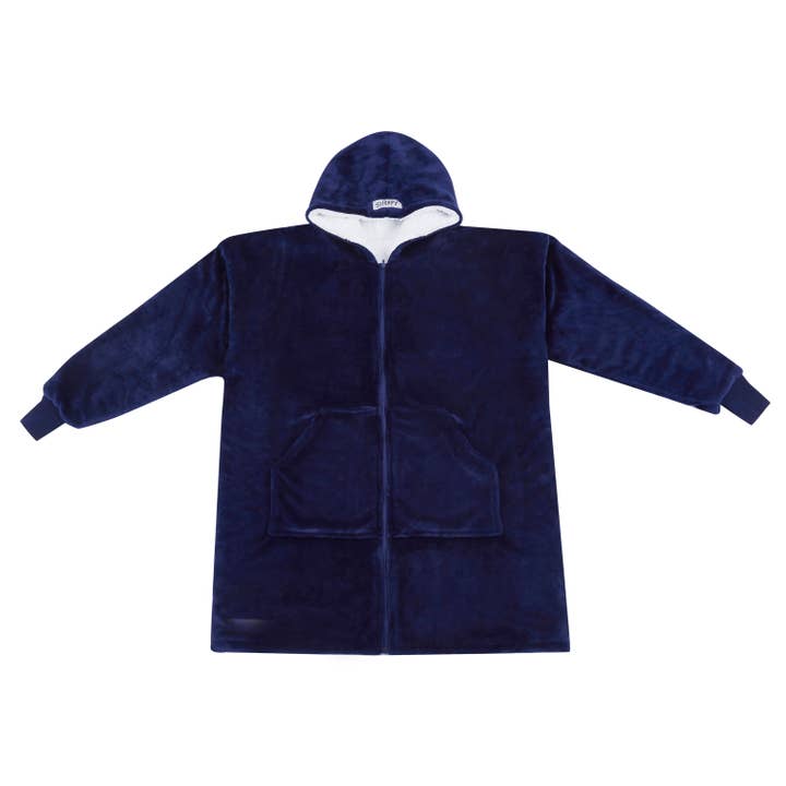 Sutton Home Fashions LLC - Wholesale Hoodie - Unisex - Sherpy for Adult Comfy Hoodie Wearable Blanket