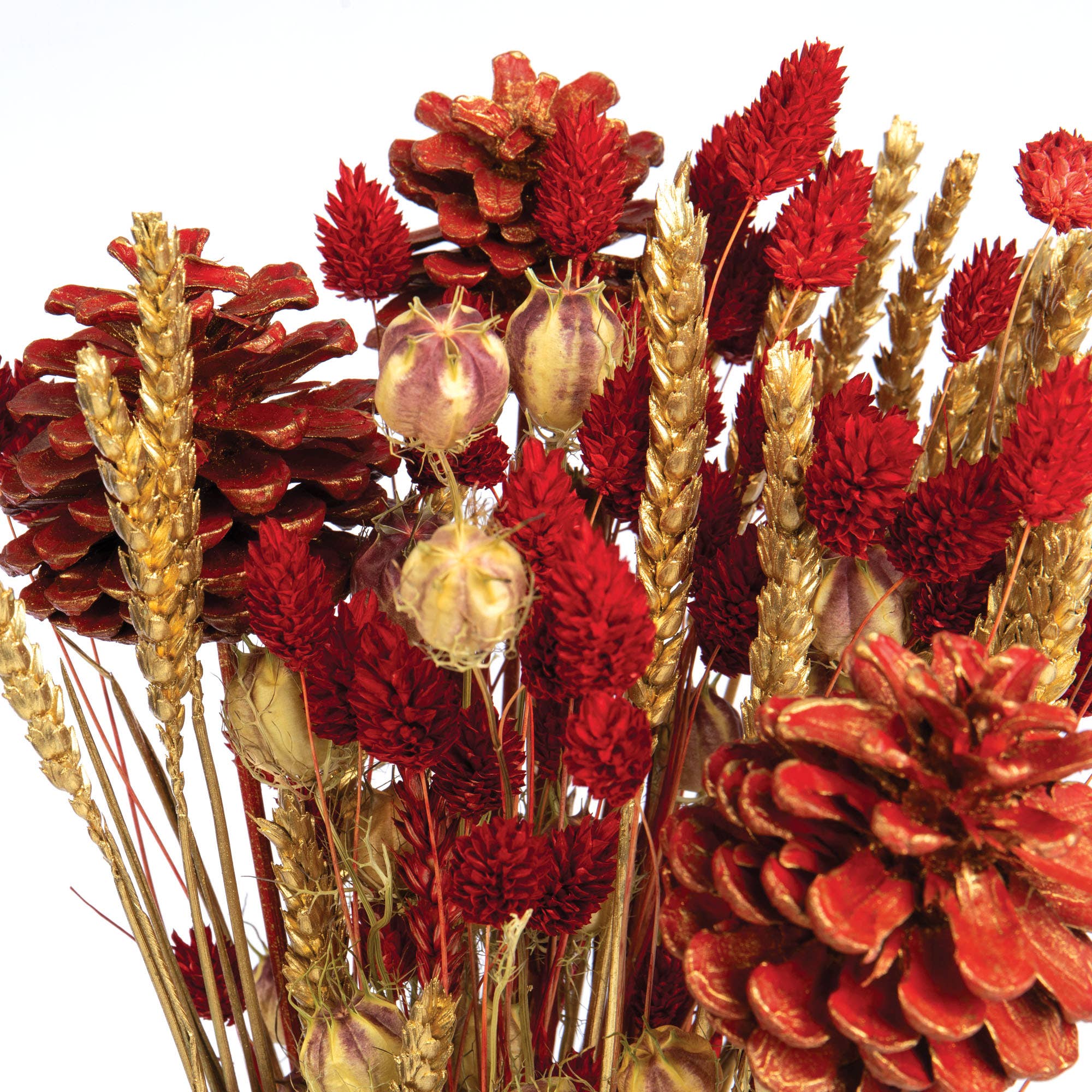 Willow Group - Wholesale Dried/Pressed Flowers - Holiday Bouquet Loose #24-11