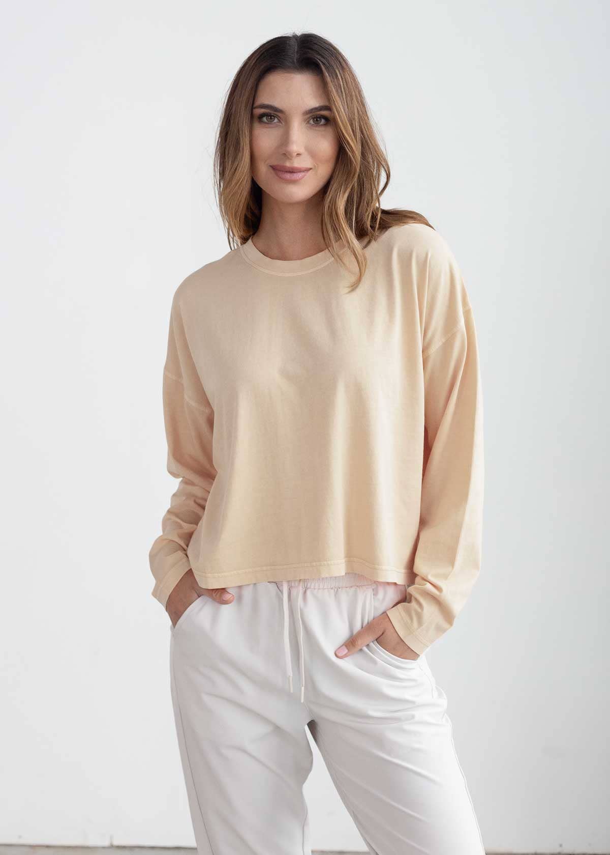 chicka-d - Vente Sweat-shirt – femme - Bar Harbor à manches longues, en toutes couleurs11