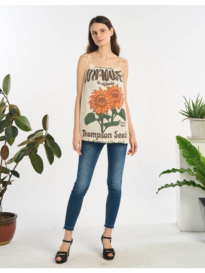 Kathmandu Imports – Engroshandel Tanktop – Kvinder – BOMULDSTOP (TH-1937)4