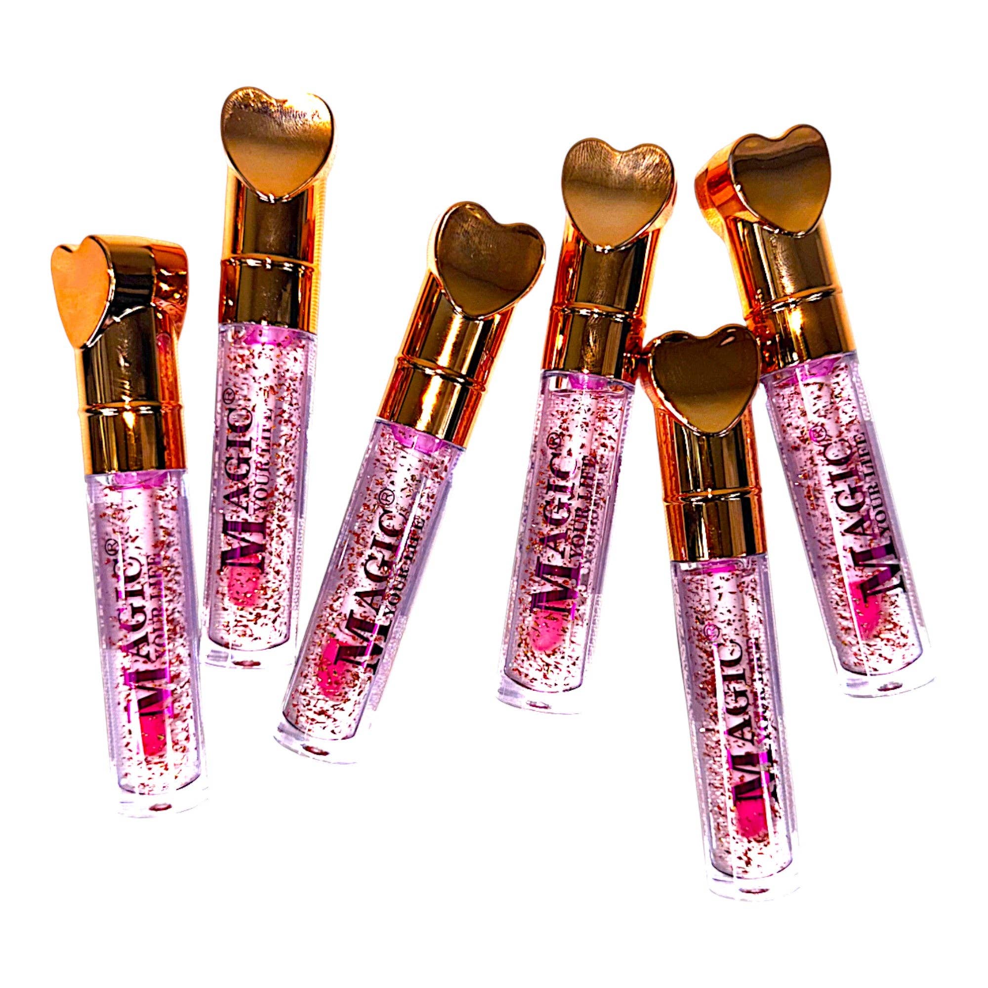 ASSORTI Magic Your Life Heart Lipgloss LC197. (24ST) voor groothandel op Faire5