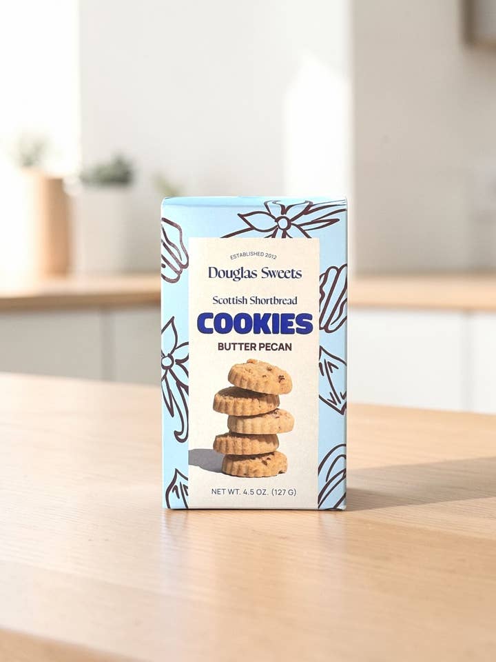 Sablés au beurre et aux pacanes pour la vente par Douglas Sweets