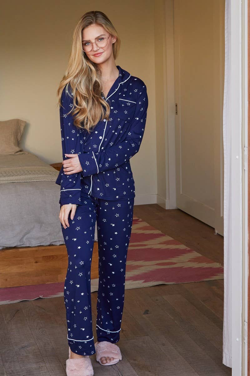 Lily Clothing - Wholesale Sleepwear Set - Women's - WOMEN COMFORTABLE LOOSE PAJAMAS_CWSPJ03632