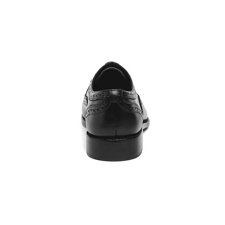 Black Ford Cap-Toe Quarter Brogue for wholesale on Faire