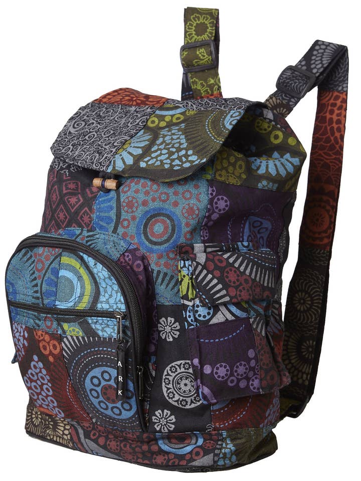 Petite Patch Pocket Knapsack for wholesale by Ark Imports