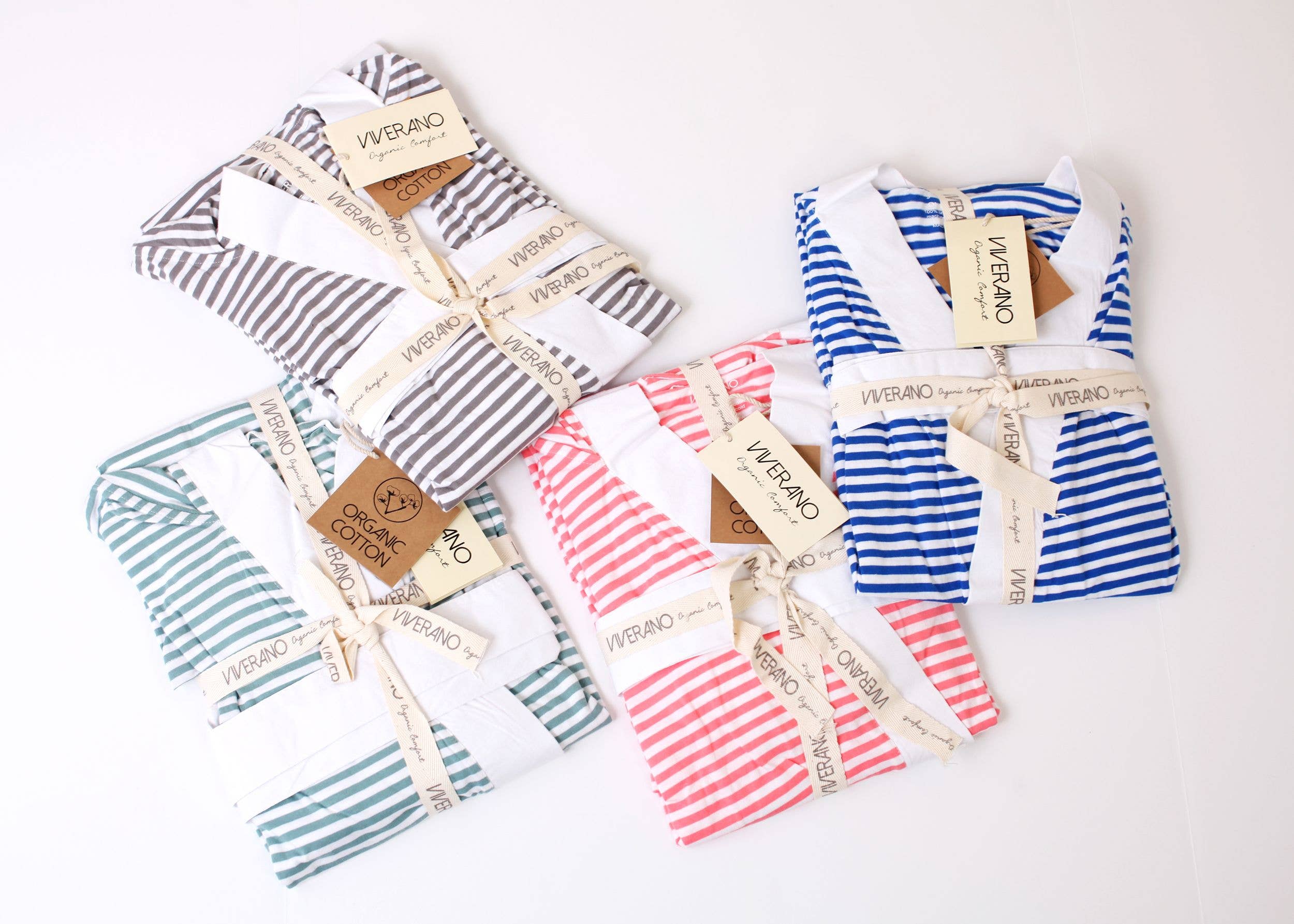 Viverano Organics - Wholesale Robe - Women's - Women's Organic Hooded Bath & Spa Robe, Swim Cover-Up6