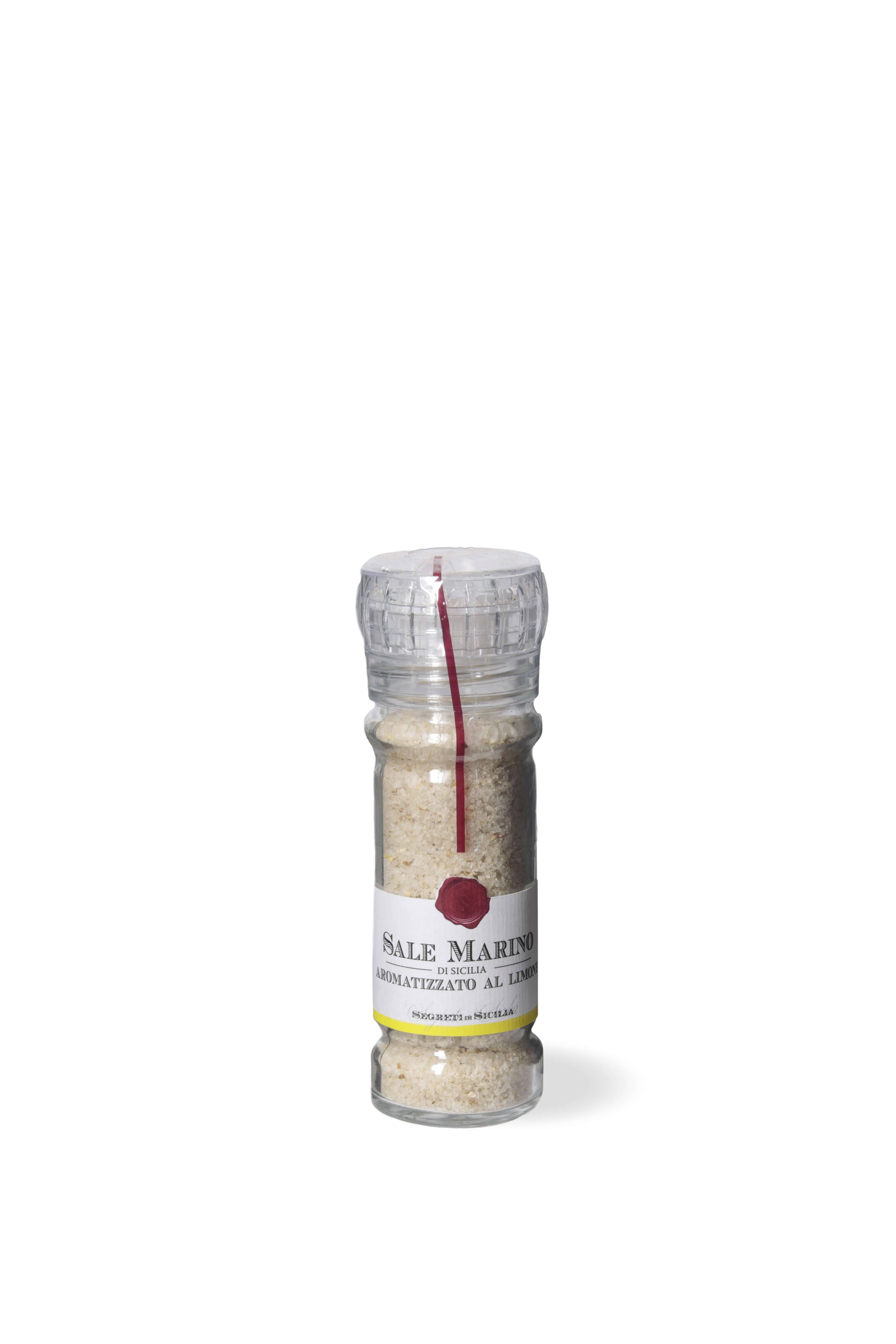 Frantoi Cutrera - Wholesale Salt - Sicilian Sea Salt with Lemon in Grinder