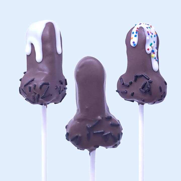 Cake Pops de créateurs artisanaux - Pénis pour la vente par Wild Angel Treats, LLC