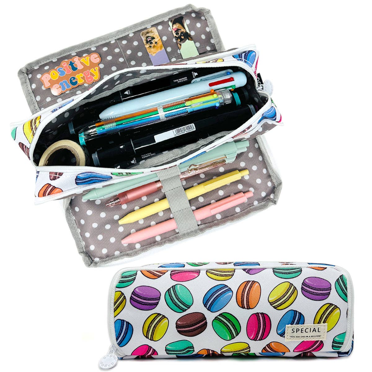 Wrapables.com - Wholesale Pencil Case/Pouch - Wrapables Large Capacity Pencil Case, 3 Compartment Pouch30