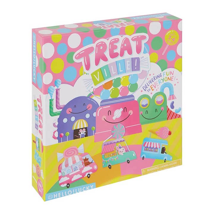 HELLO!LUCKY Treatville Board Game for wholesale by C.R. Gibson