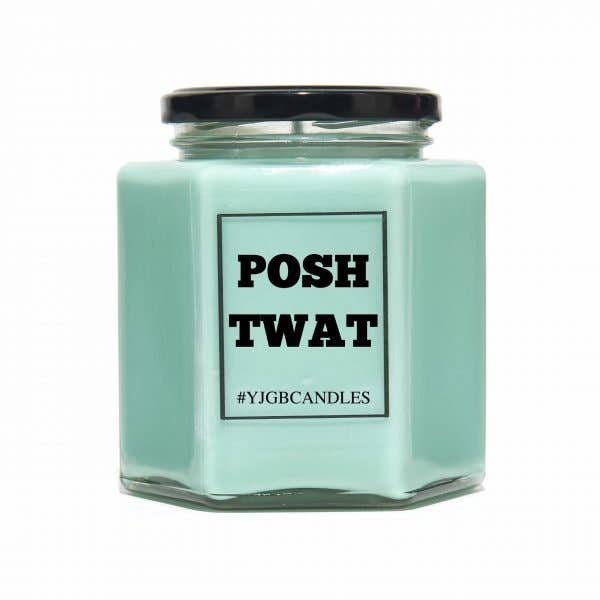 Lindsay Lucas Candles - Wholesale Jar/Filled Candle - Posh Twat Scented Candle3