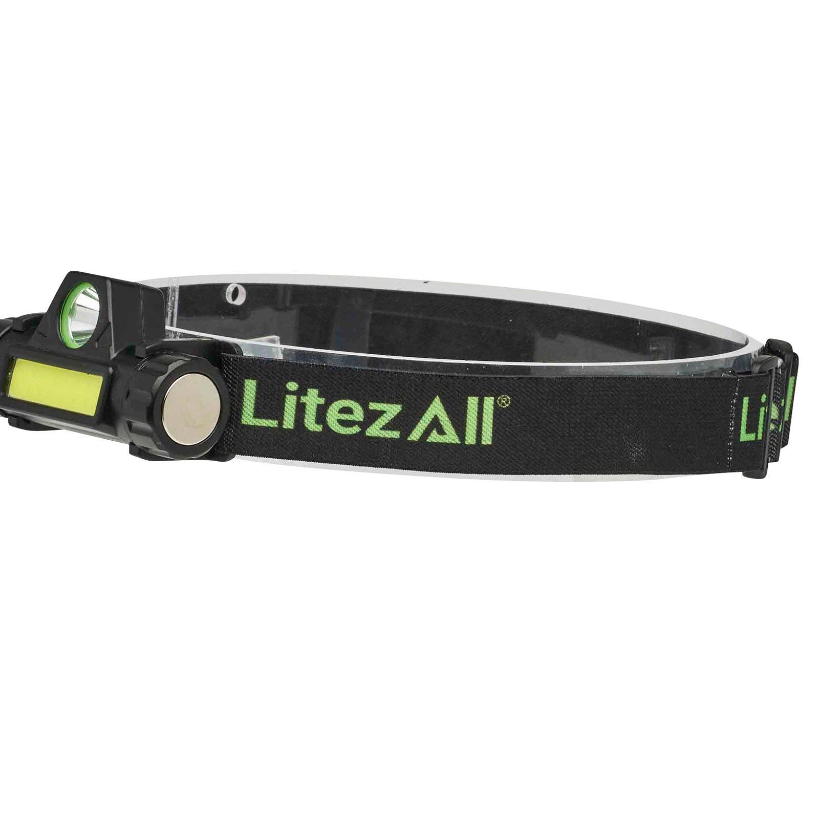 LitezAll - Wholesale Flashlight - LitezAll Rechargeable Dual Mode Headlamp57