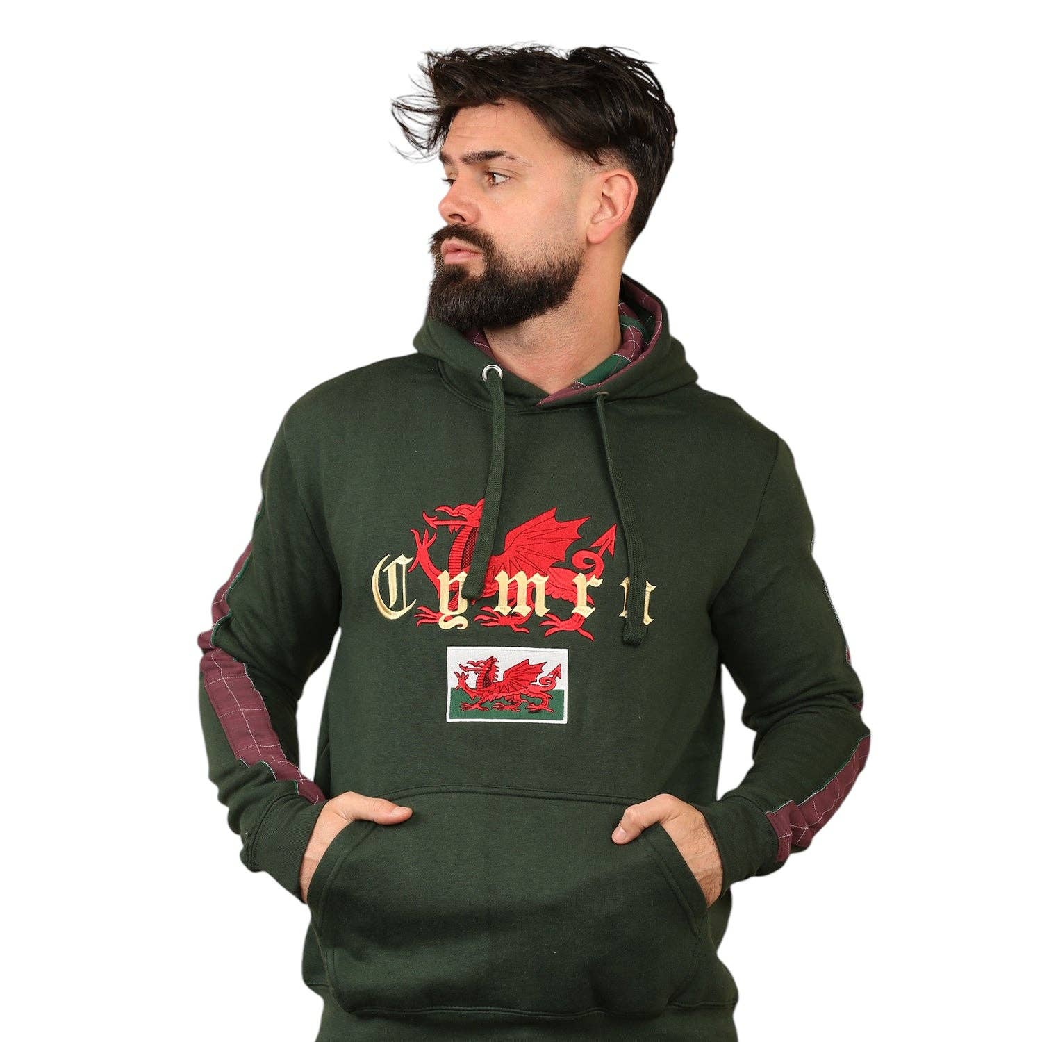 MANAV – wholesale Hoodie – Men's – New Old Style Tartan Lined Hoodie1