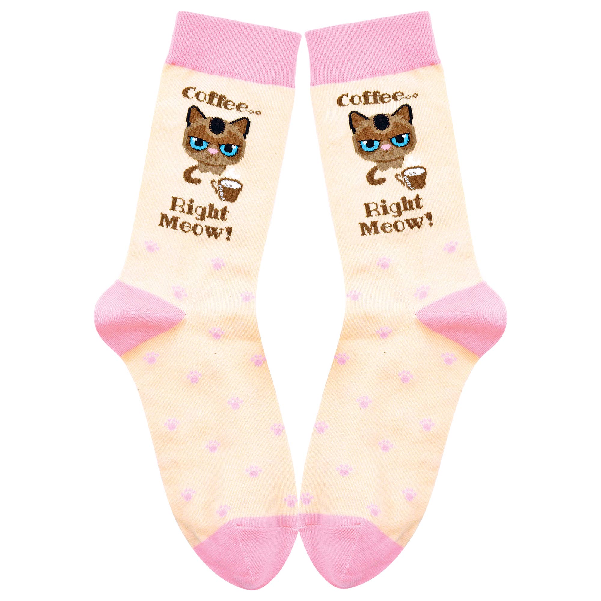 Coffee Meow - Adult sock - One Hit Wonders - Size M