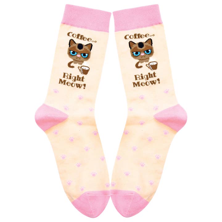 Coffee Meow - Socken für Erwachsene - One Hit Wonders - Größe M für den Großhandel von Boogie Toes
