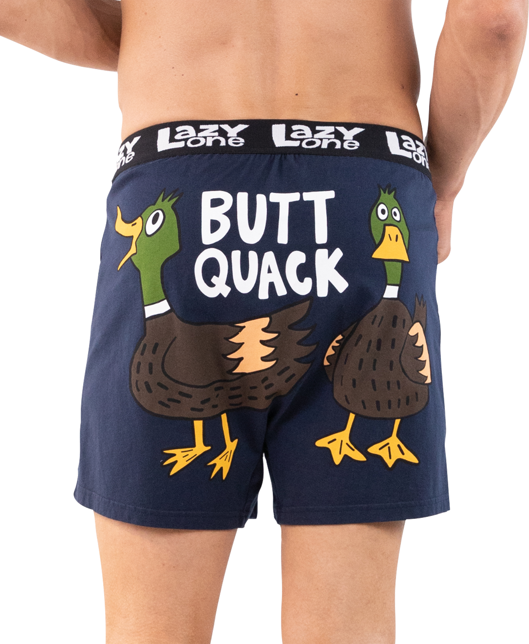 Lazy One - Wholesale Underwear - Men's - Butt Quack  Boxer2
