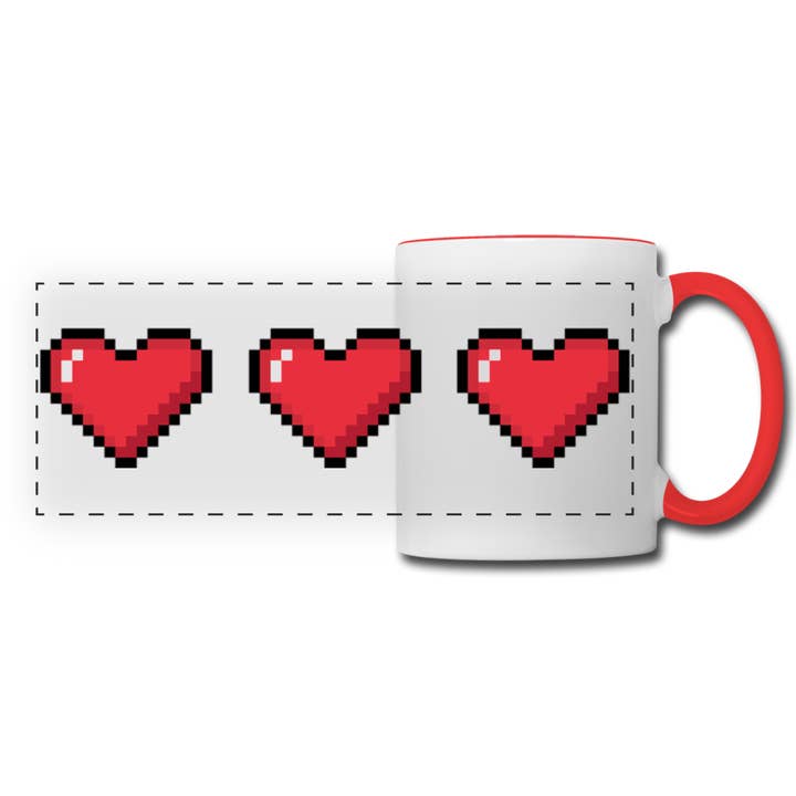 Tripple Kærlighed Krus for engroshandel hos Mickey Rose's Collections