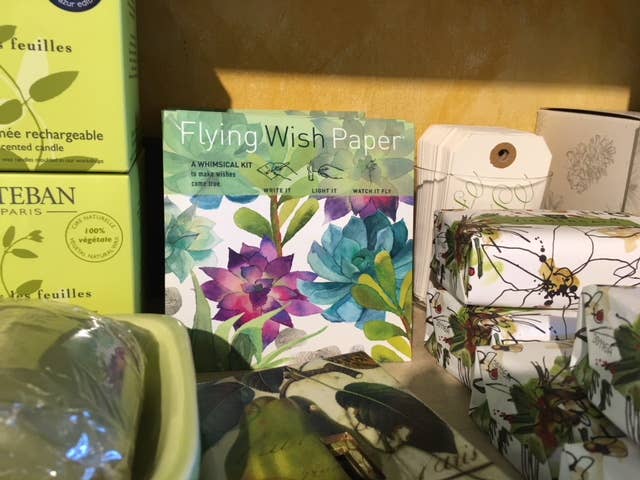 FLYING WISH PAPER ® - Wholesale Everyday greeting card - CACTUS GARDEN – WISH PAPER™ Mindfulness Craft kit, Manifest3