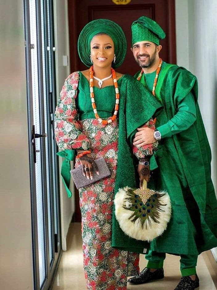 Ny dimaz design 3D asooke afrikanska par klädsel/Agbada iro och buba set kläder/smycken för wholesale av Dimaz