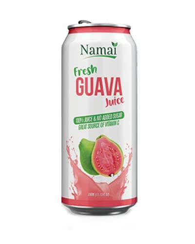 Namai - Wholesale Fruit Juice - Namai 100% Juice Pink Guava 320ml