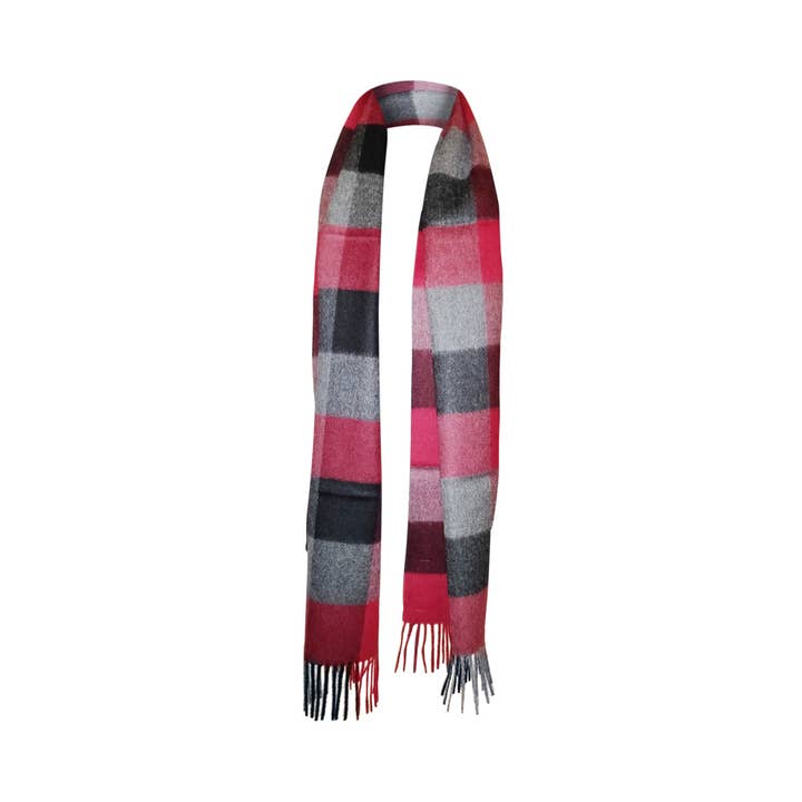 Evelyn Brooks - Wholesale Sjaal - Dames - LUXE 100% PURE PERUAANSE BABY ALPACA OMKEERBARE WOLLEN SJAAL4