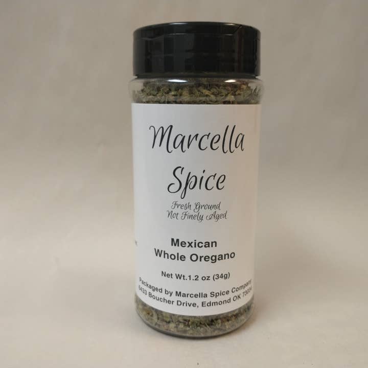 Oregano, Mexican Whole 1.2oz Bottle for wholesale by Marcella Foods Corporation