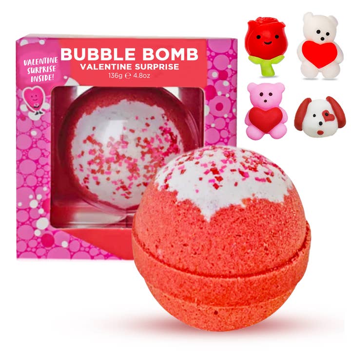 1 Pack Valentine Bath Bombs for wholesale by Two Sisters Spa