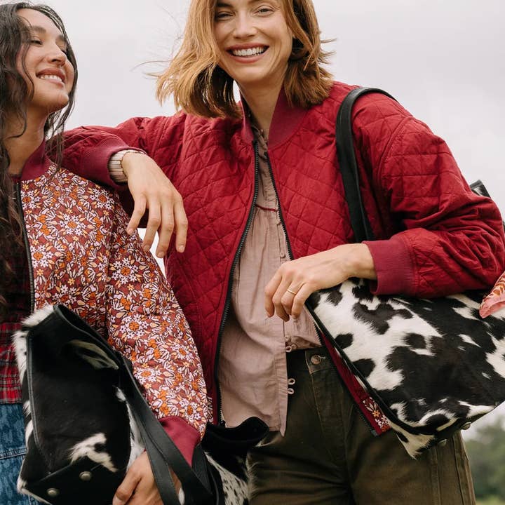 Noonday - Wholesale Tote Bag - Women's - Modern Leather Tote, Cowhide4