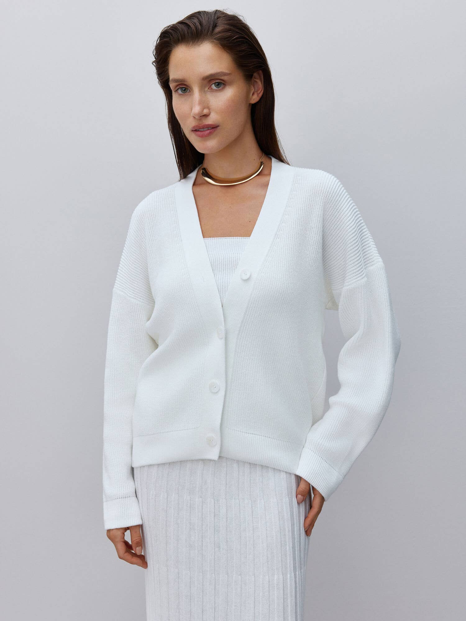 Nenya Fashion Limited – wholesale Kofta - Dam – Monki Ribbstickad Cardigan Lorin15