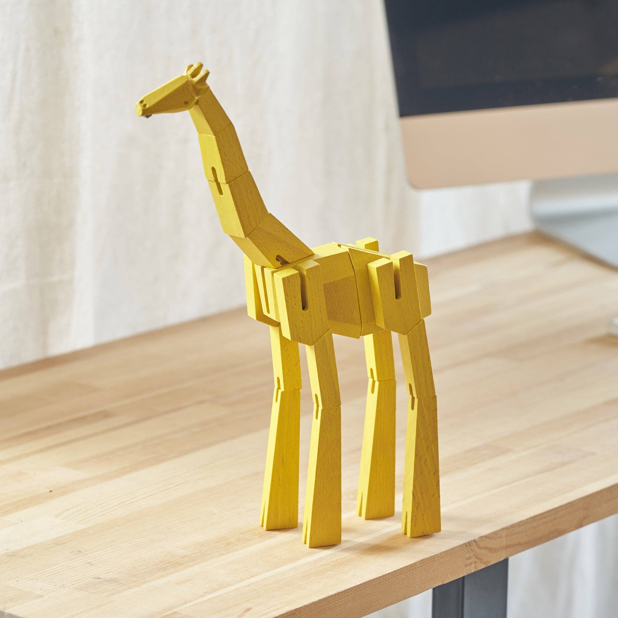 Yoshiaki Ito Design - Vendita all'ingrosso Giocattolo in legno - Bambini - Giocattolo in legno a forma di giraffa Morphits®: aumenta il tempo di gioco con Tall Ta10