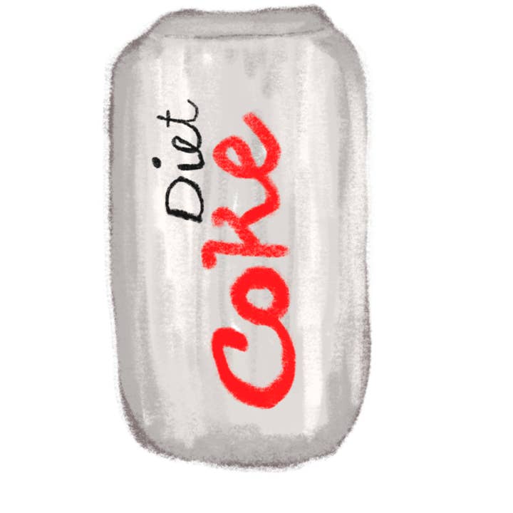 Coca Diet pour la vente par Tiny Ink Boston