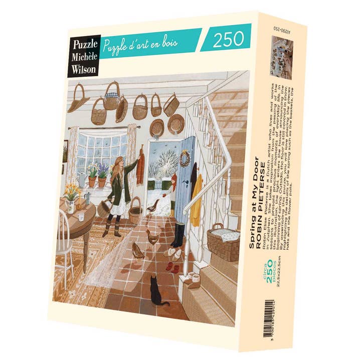 Holzkunstpuzzle 250 Stk - Der Frühling vor meiner Tür für den Großhandel von Wilson Jeux