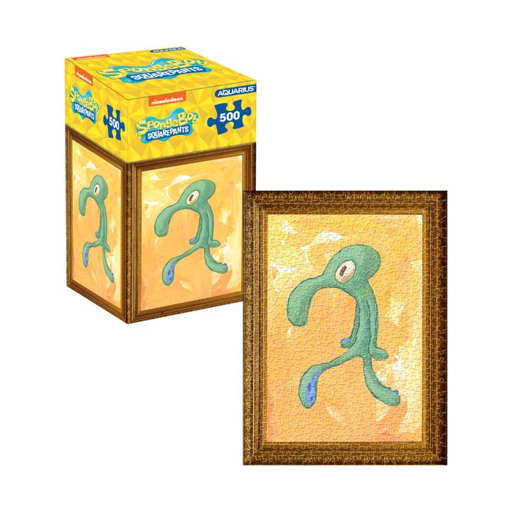 SpongeBob SquarePants Bold & Brash 500 Piece Jigsaw Puzzle ( for wholesale by AQUARIUS, GAMAGO, ICUP, & ROCK SAWS by NMR Brands