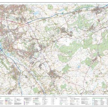 Carte de Motherwell Coatbridge Explorer - Ordnance Survey pour la vente par Map Marketing Limited