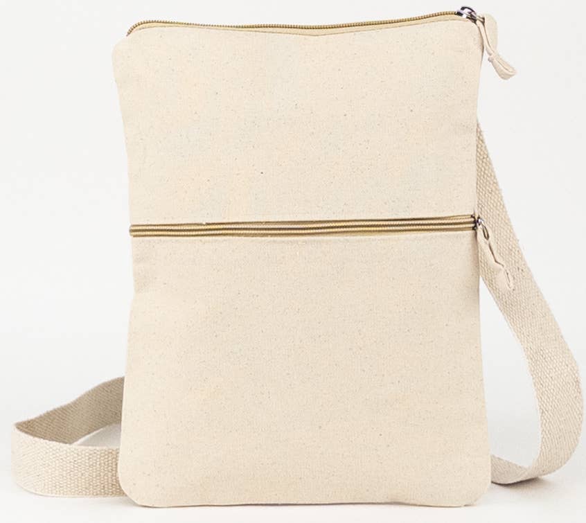 US Bags - Vente Sac à bandoulière – unisexe - Sacoche en toile essentielle à bandoulière | Trajet quotidien1