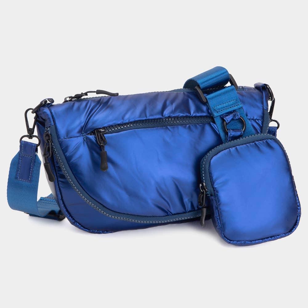 Sensibling Corp. – wholesale Crossbody bag – Women's – Puffer Half Moon Crossbody Bag5