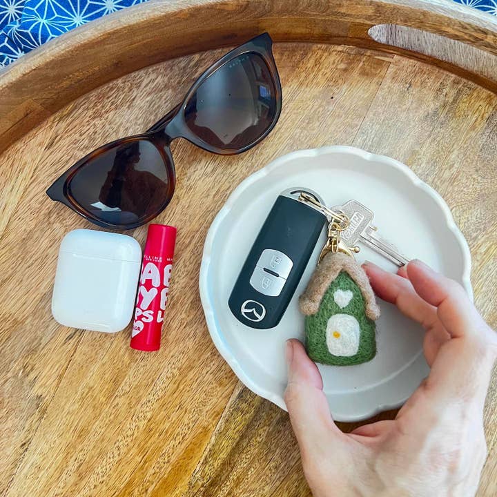 Home Dweller - Wholesale Keychain – Women's - Felt House Keychain | Bag Charm1