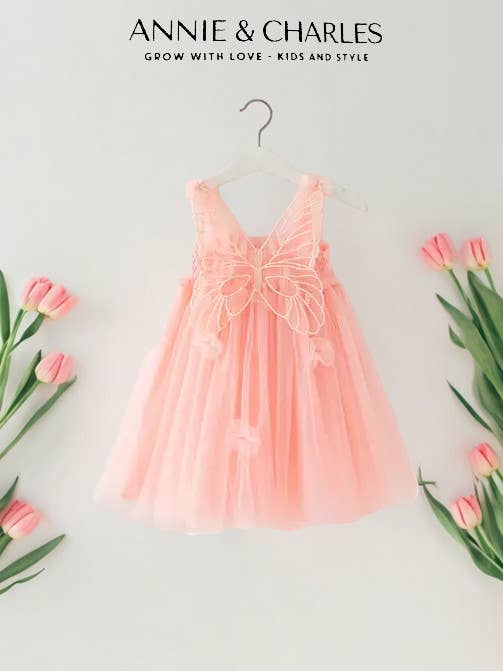 Annie & Charles – wholesale Dress – Baby – Annie & Charles® tulle dress PAPILLON3