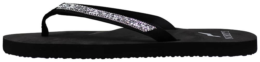 Eastern Off Price - Wholesale Flip Flops - Women's - Norty Women's Beach, Pool, Everyday Flip Flop Thong Sandal 41