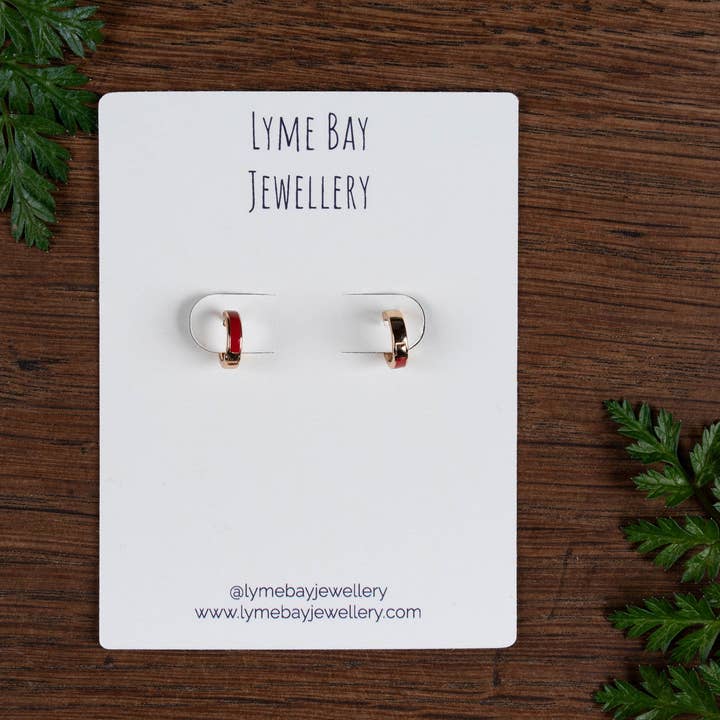 Fernery Designs - Wholesale Jewelry Stand & Display - Custom Printed Hoop Earring Display Cards with flaps & holes9