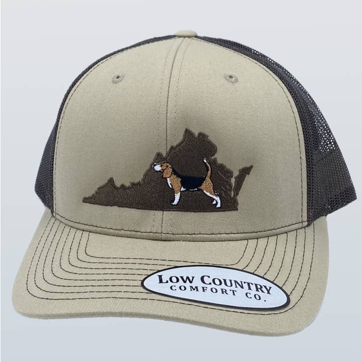 Chapéu Cáqui/Marrom Virginia Beagle por atacado de Riverbed Threads