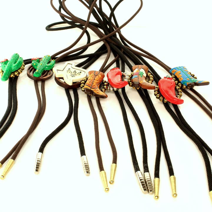 Southwestern Novelty Bolo Tie Assortment for wholesale by HHH Designs