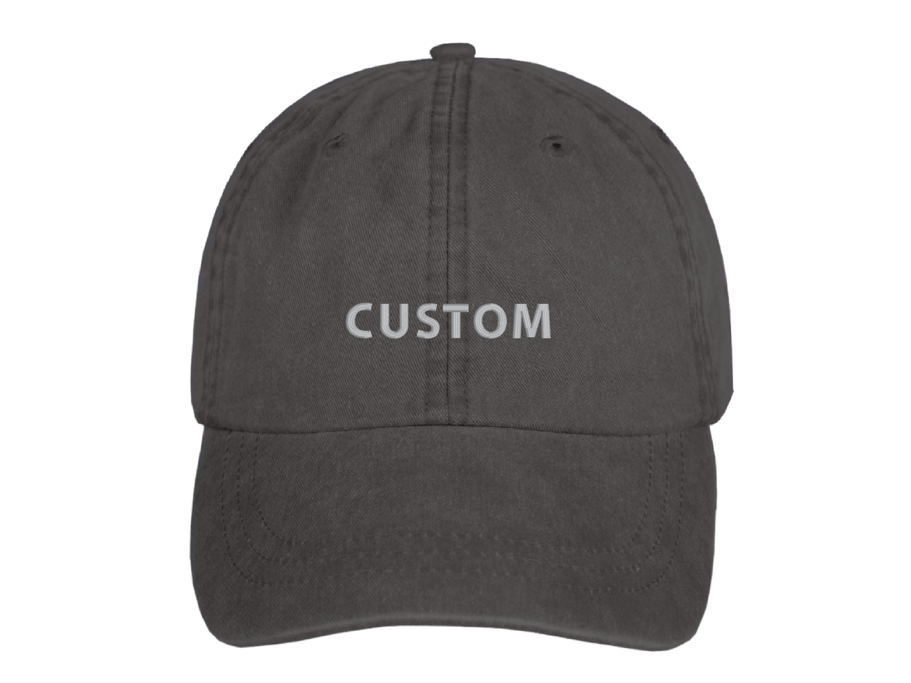 Gracie Designs - Wholesale Baseball Cap - Unisex - Custom Text Minimalist Dad Hat -  Embroidered Ball Cap24